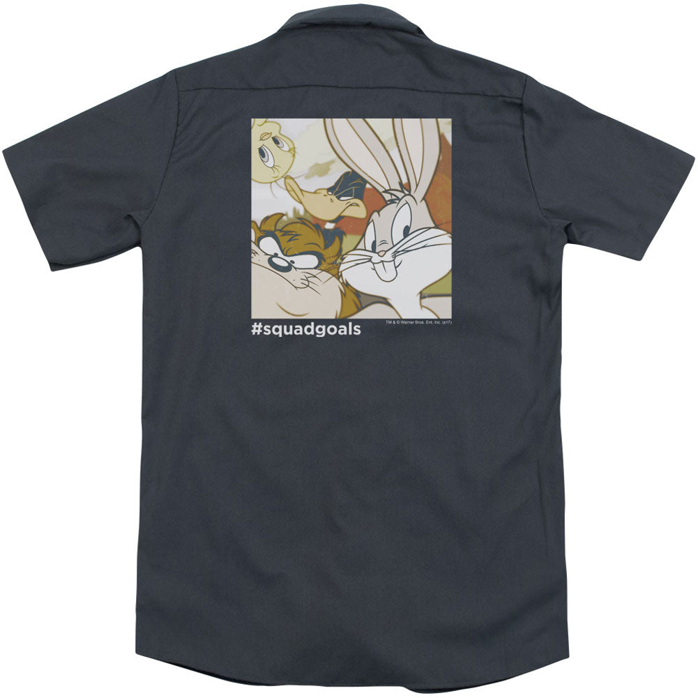 Looney Tunes Looney Tunes Squad Goals (Back Print) Workshirt
