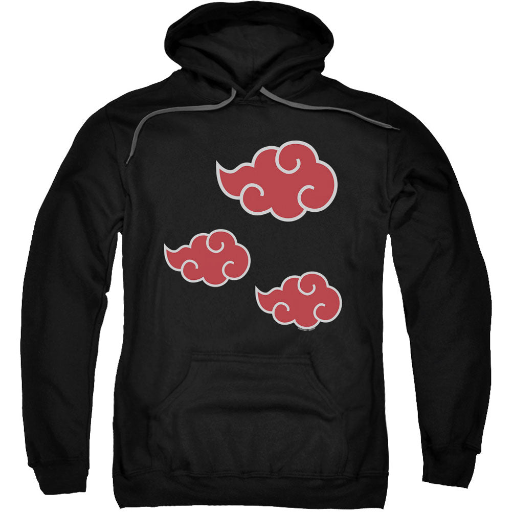 Naruto Akatsuki Clouds Adult 25% Poly Hooded Sweatshirt