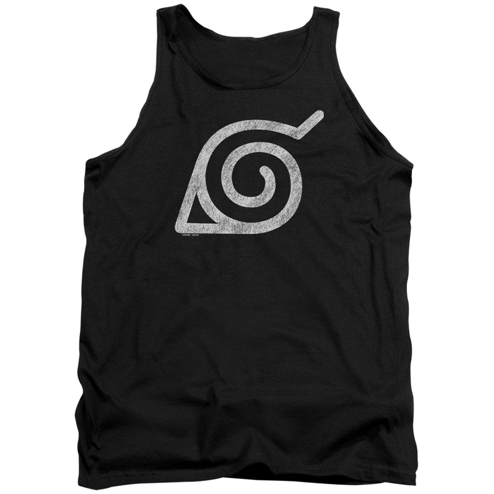 Distressed Leaves Symbol Mens Tank