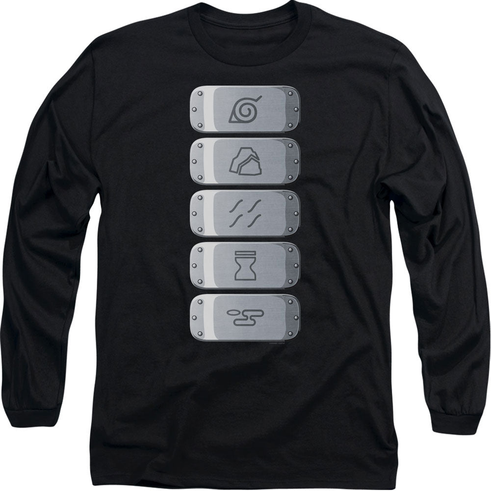 Naruto Village Headbands Long Sleeve