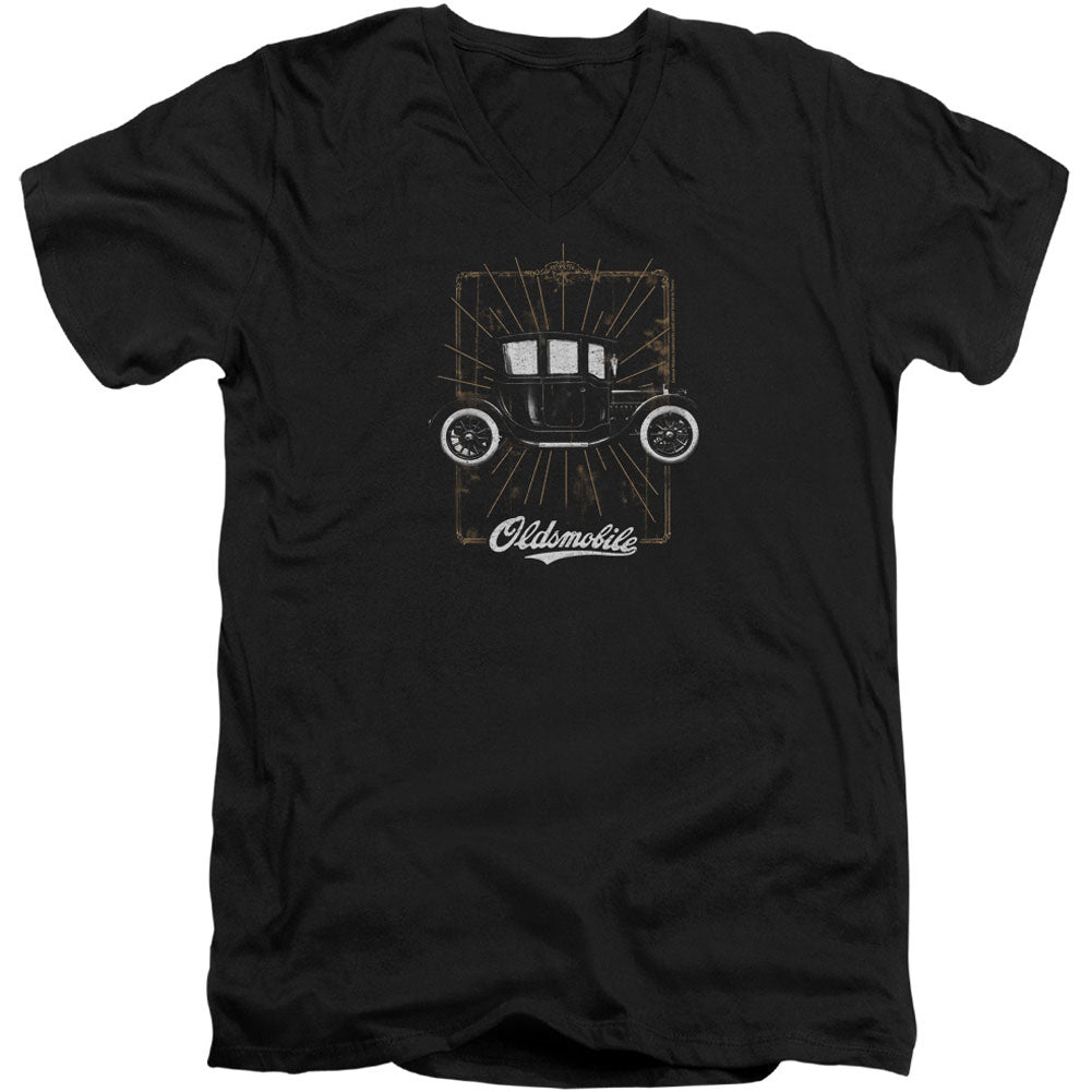 Oldsmobile 1912 Defender Adult V-Neck Slim Fit T-shirt