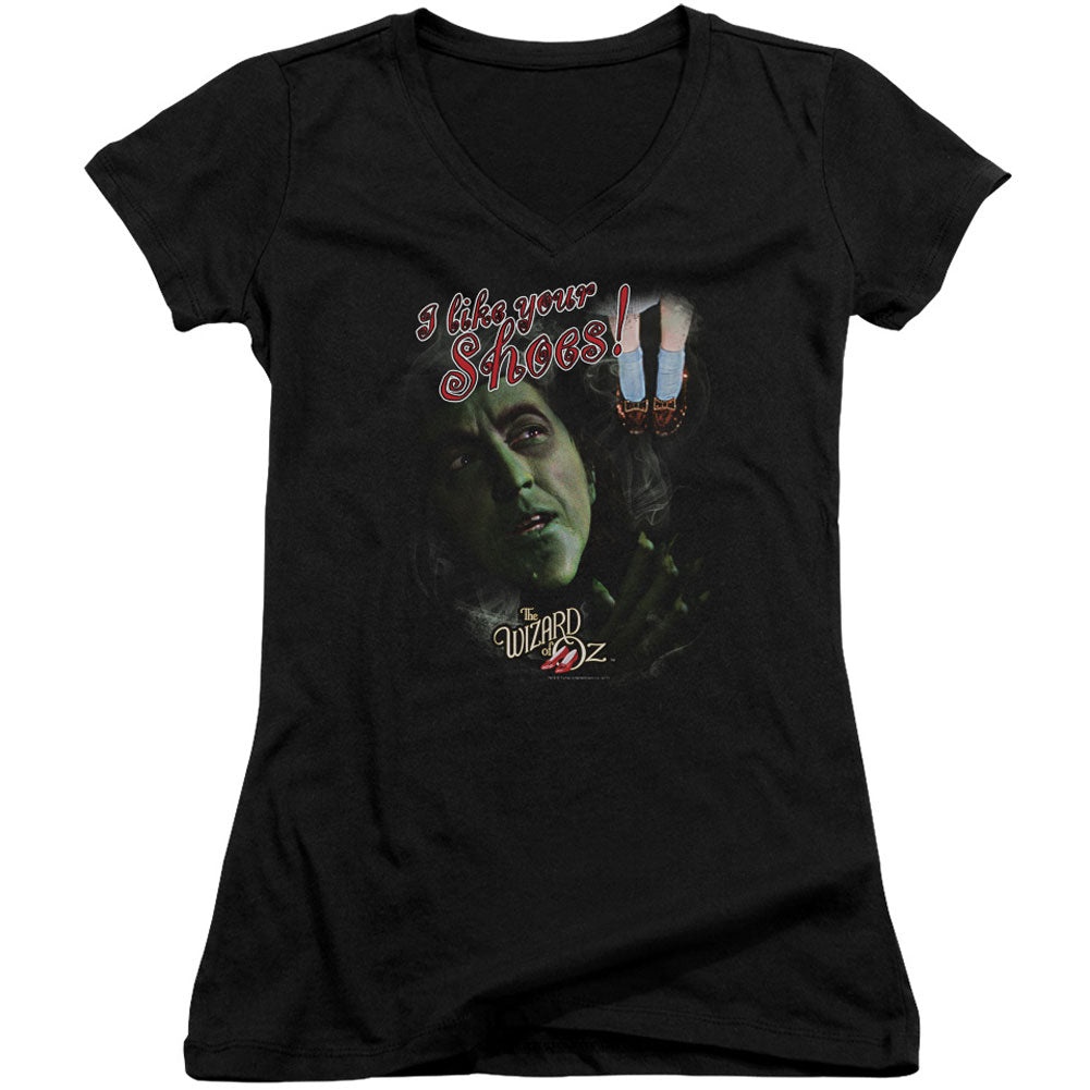 I Like Your Shoes V-Neck Junior Top