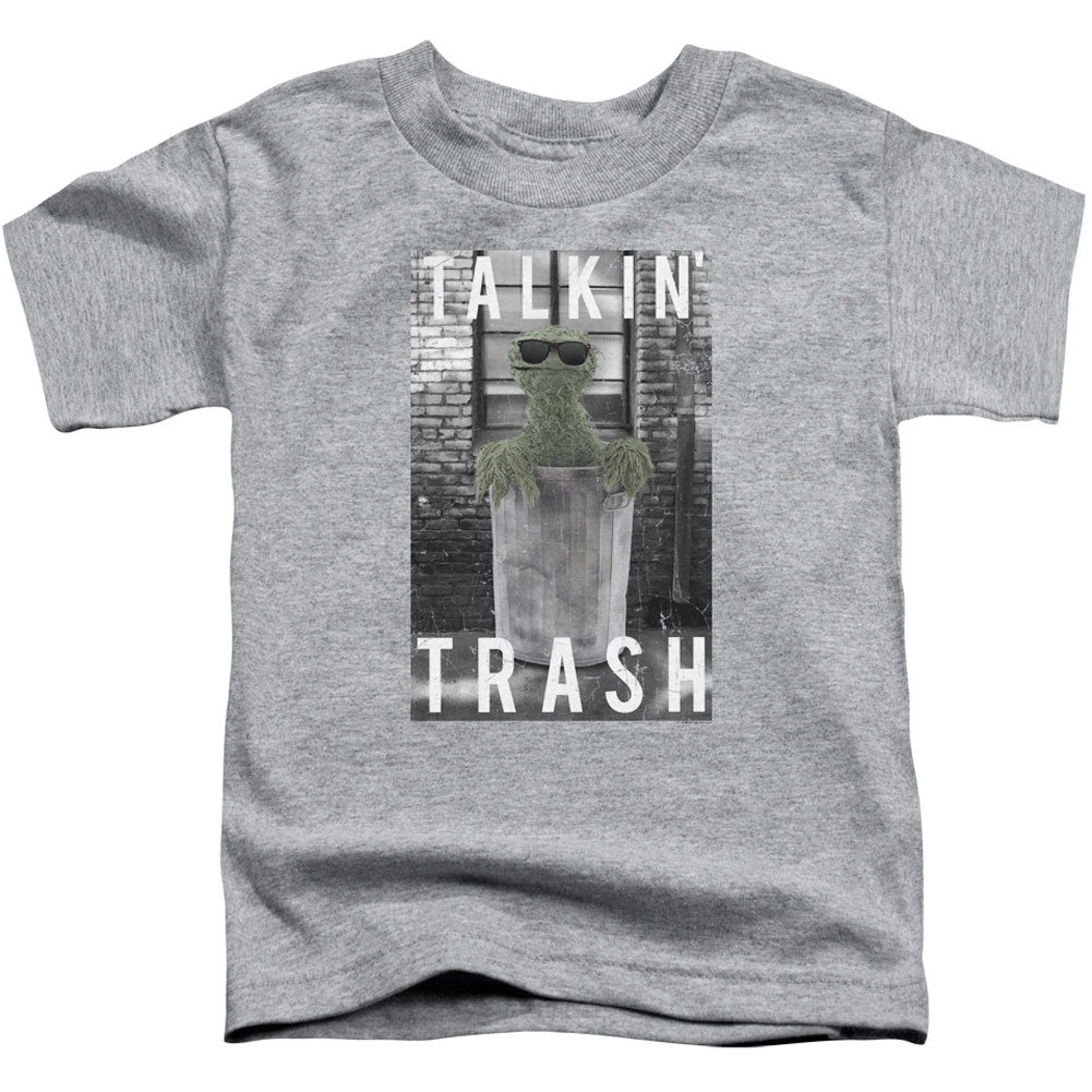 Sesame Street Talkin Trash Toddler Childrens T-shirt