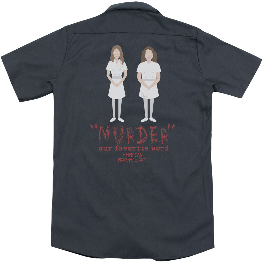 American Horror Story Murder (Back Print) Workshirt