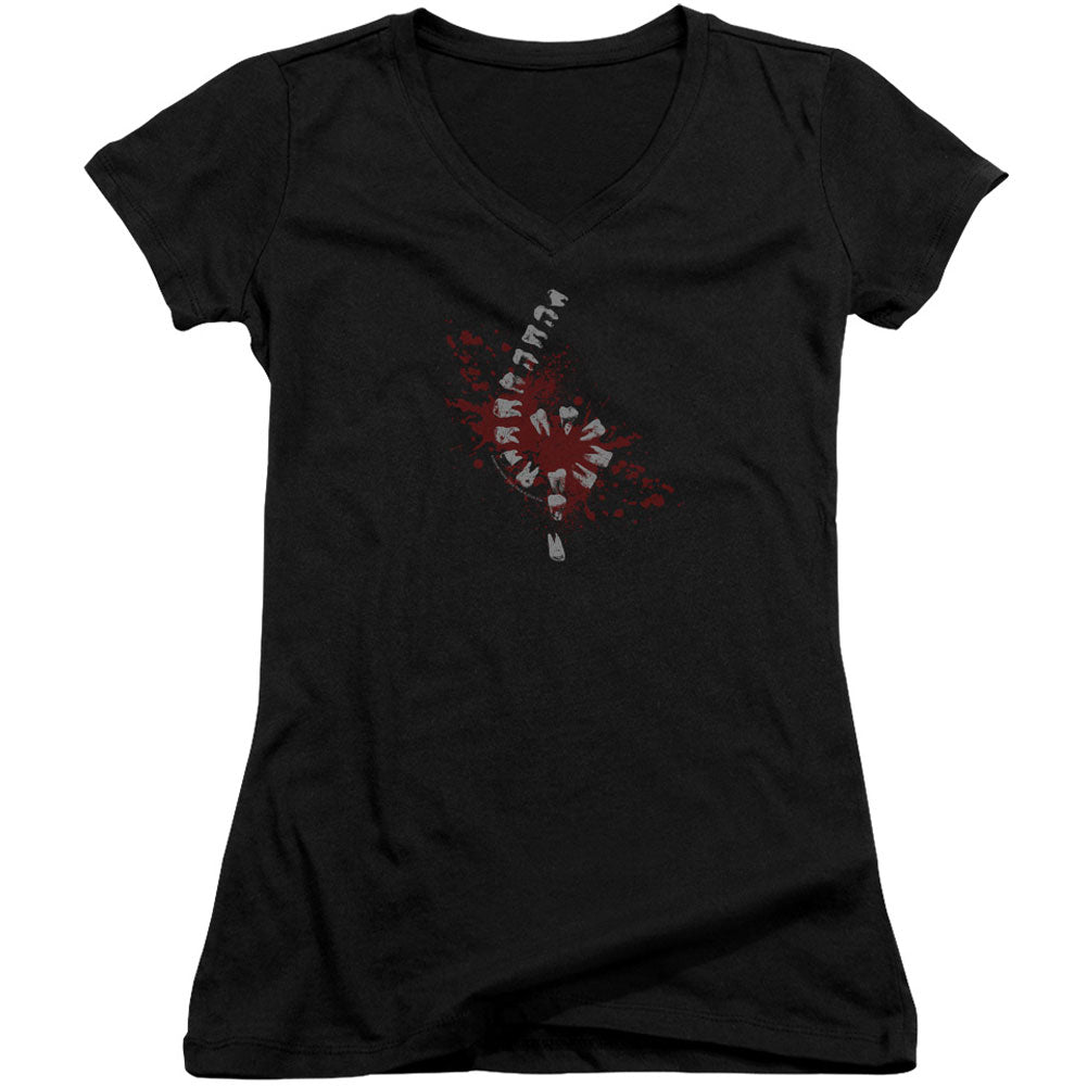 Teeth V-Neck Junior Top