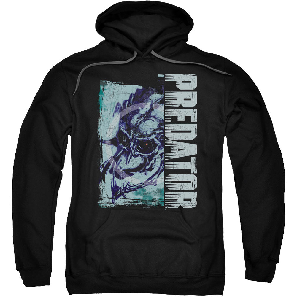 Predator Yautja Skull Adult 25% Poly Hooded Sweatshirt