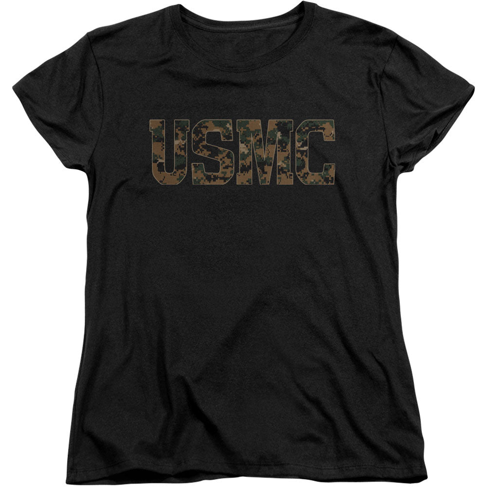 Usmc Camo Fill Junior Top