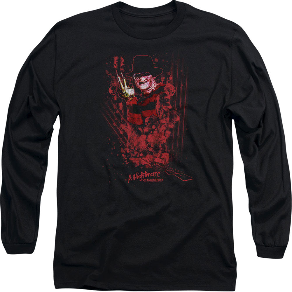 Nightmare On Elm Street One Two Freddys Coming For You Long Sleeve