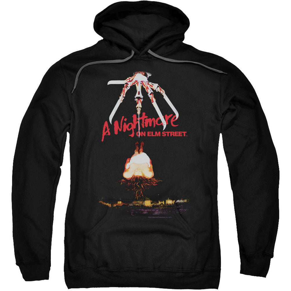 Nightmare On Elm Street Alternate Poster Adult 25% Poly Hooded Sweatshirt