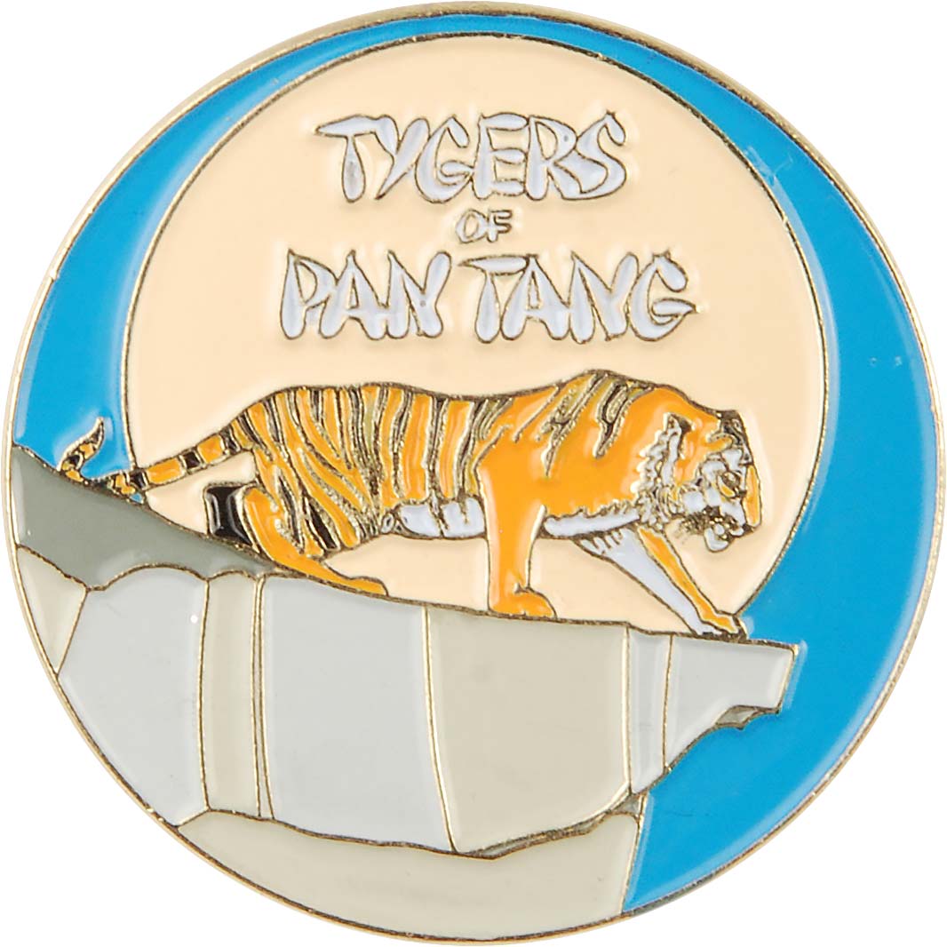 Tygers of Pan Tang Spellbound Pewter Pin Badge