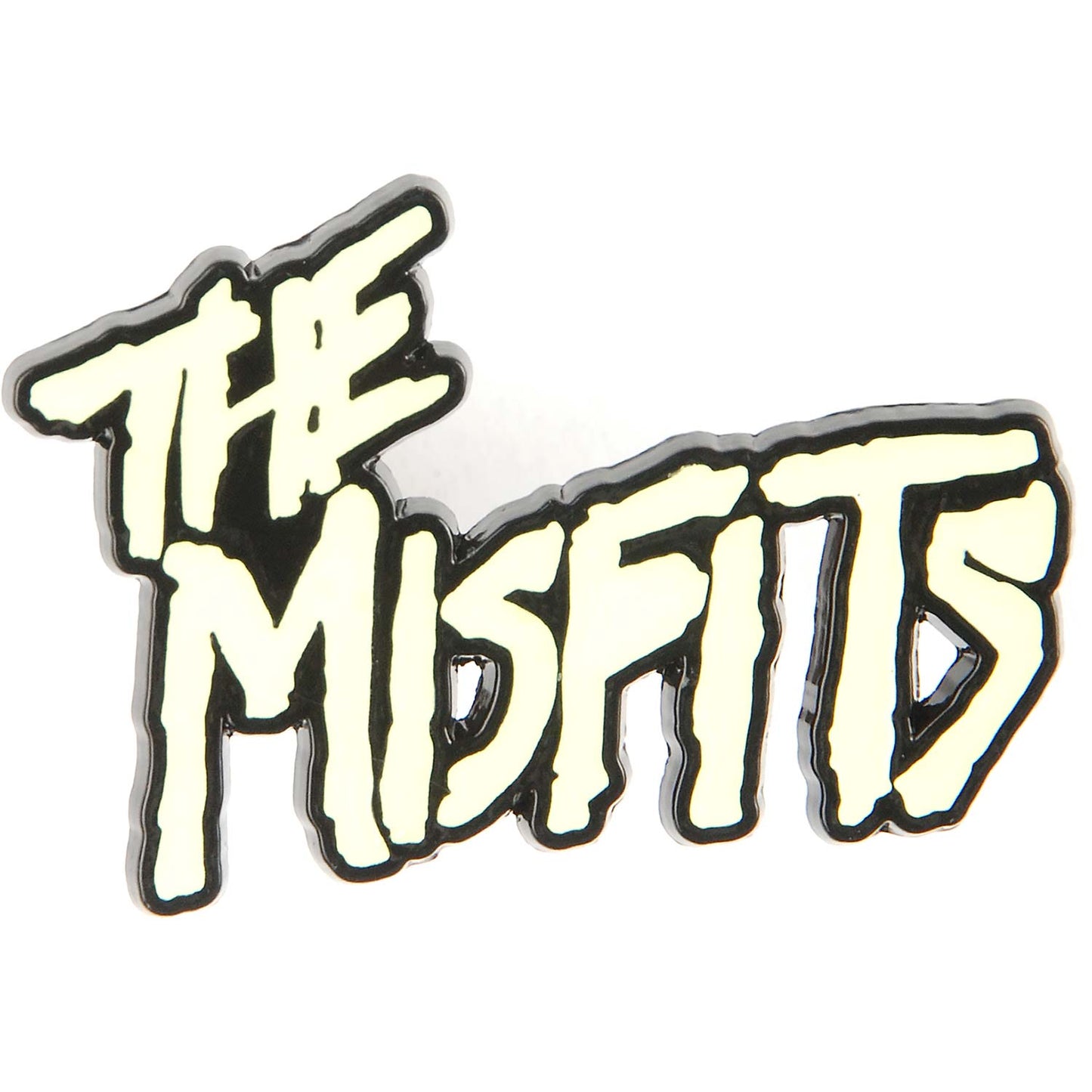 Misfits 77 Logo Enamel Pin Pewter Pin Badge