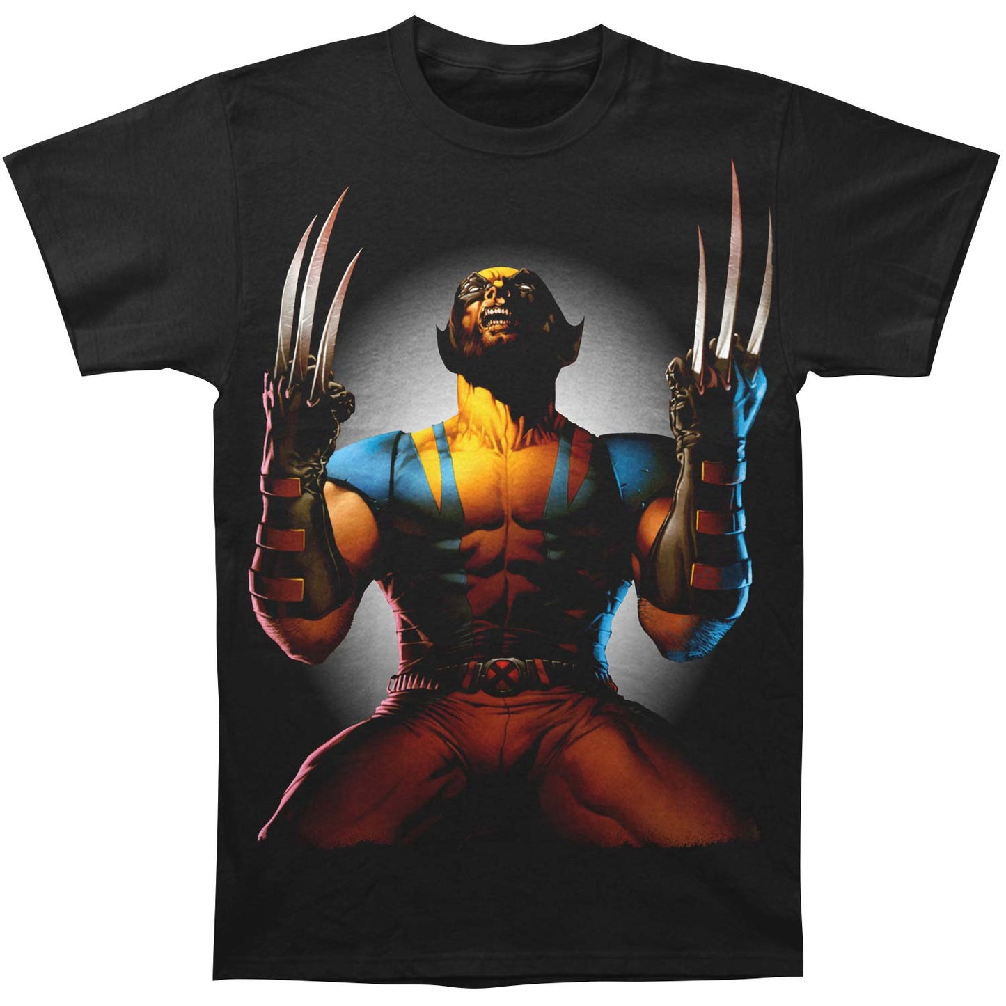 Wolverine Claws Drawn Subway T-shirt