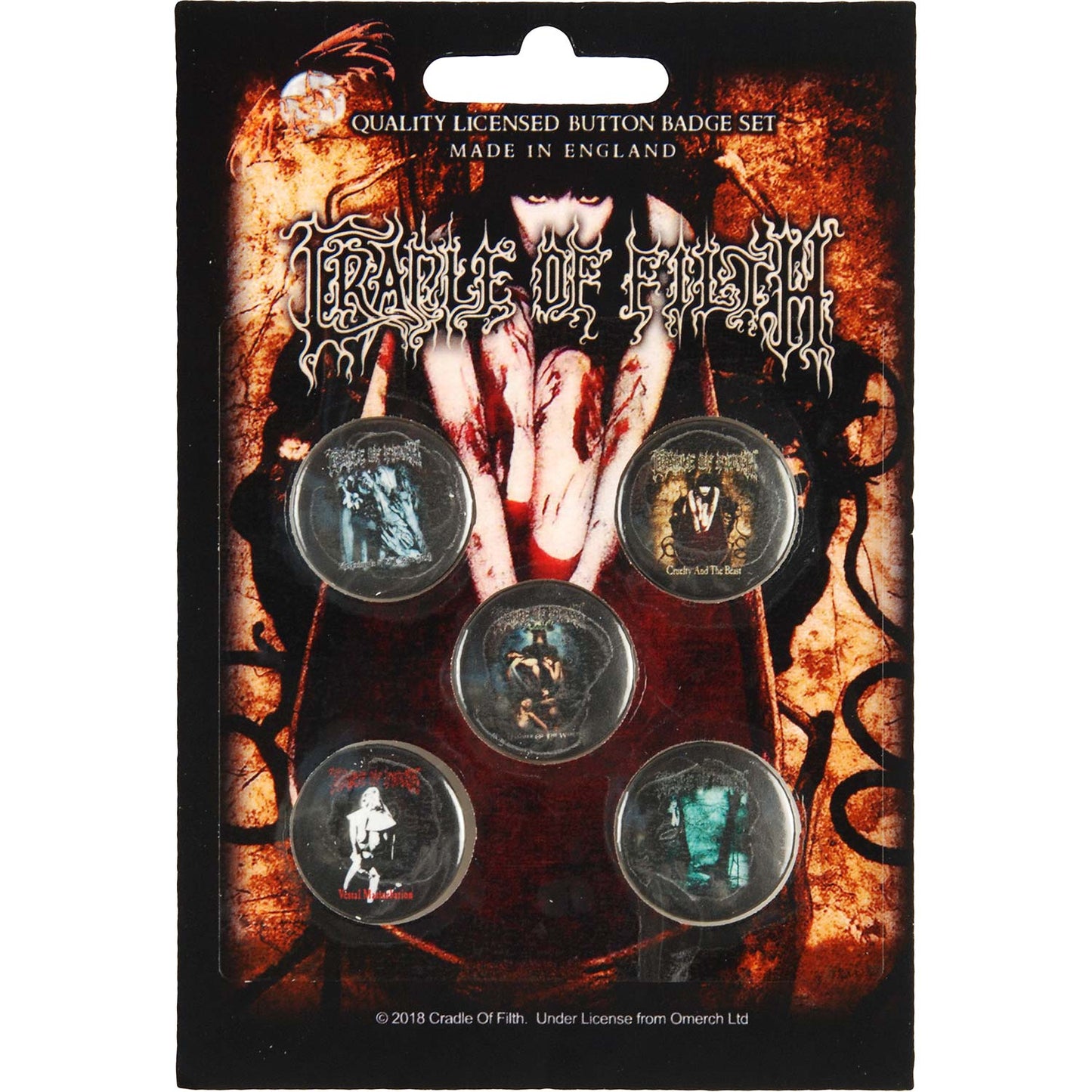Cradle Of Filth Albums Collector Items