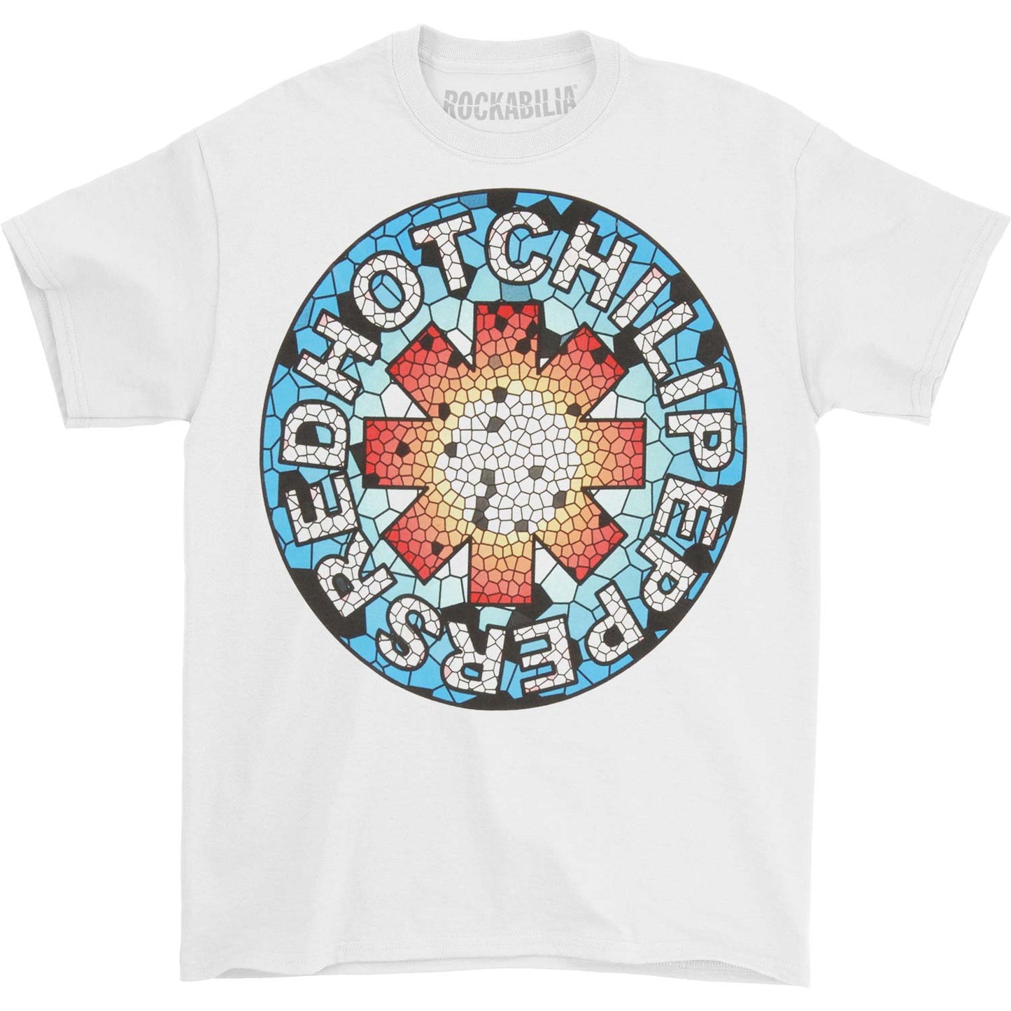 Red Hot Chili Peppers Mosaic RHCP Logo T-shirt