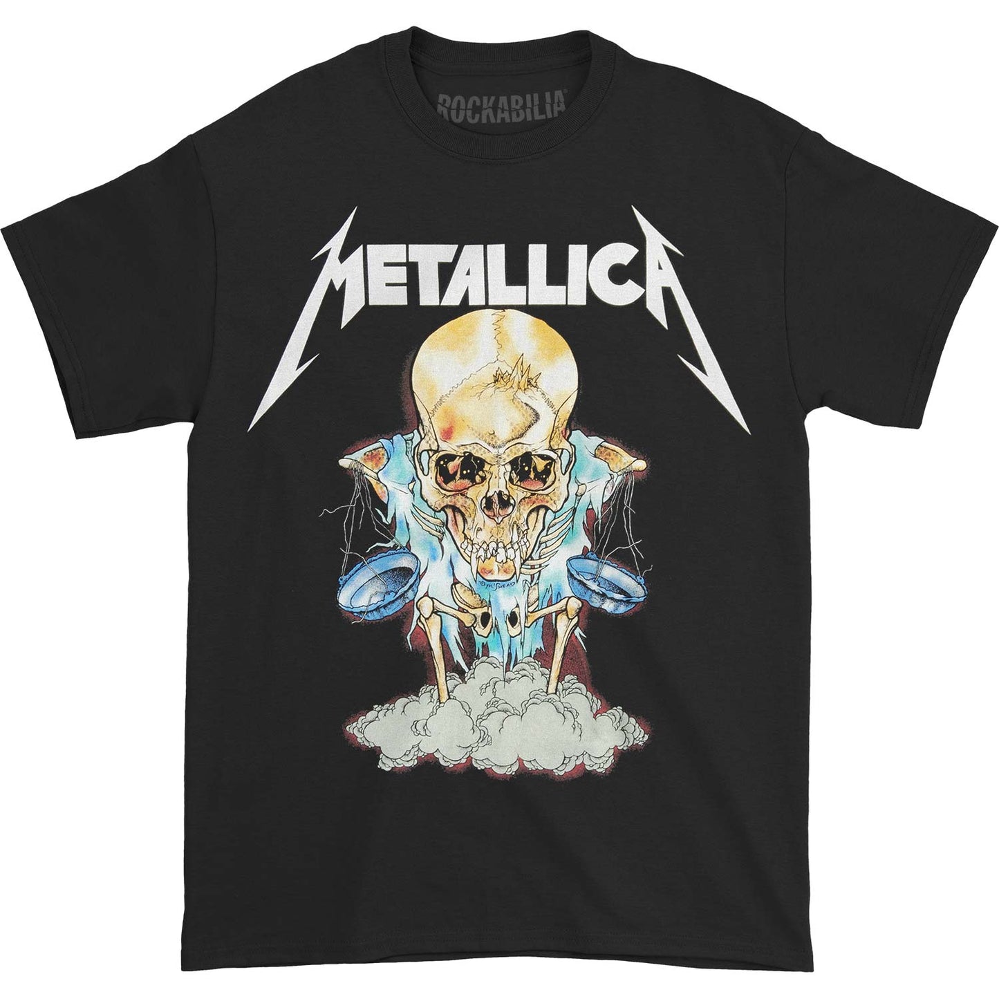 Metallica Scales Skull T-shirt