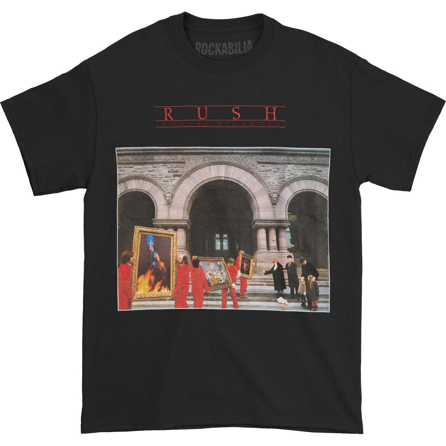 Rush Moving Pictures Photo T-shirt