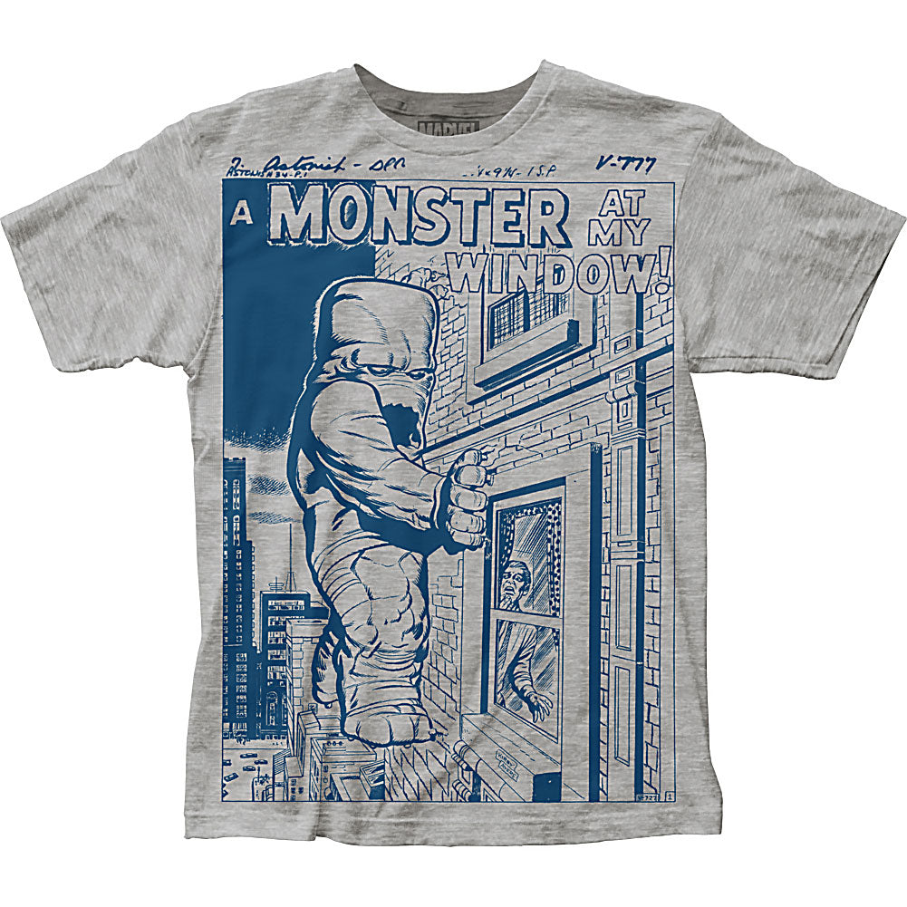 Monster At My Window Subway T-shirt