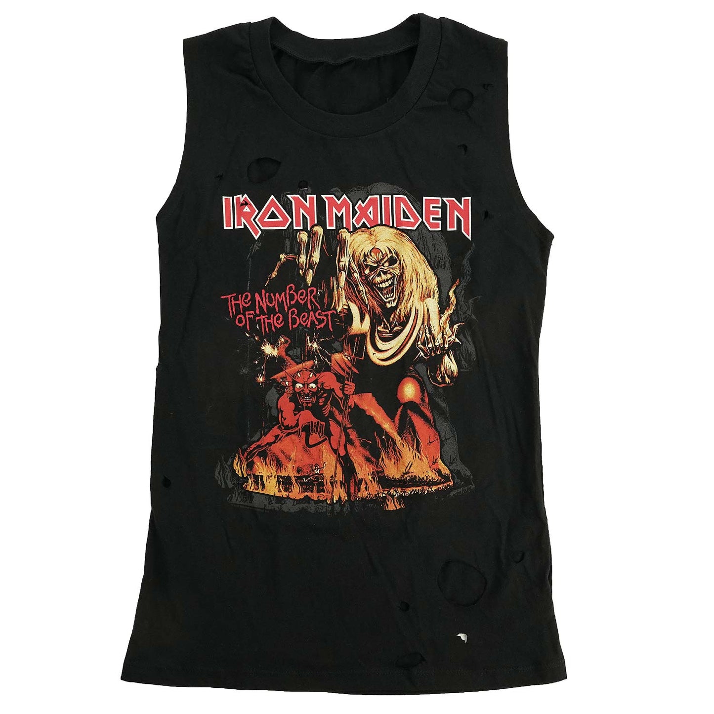 The Number Of The Beast Womens Tank