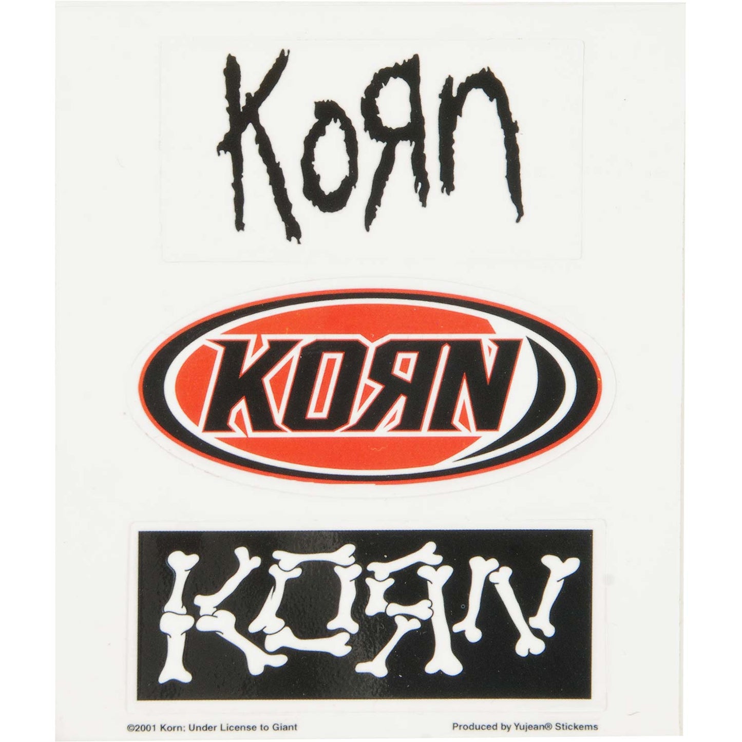 Sticker Sheet (3 Sticker Set) Sticker Set