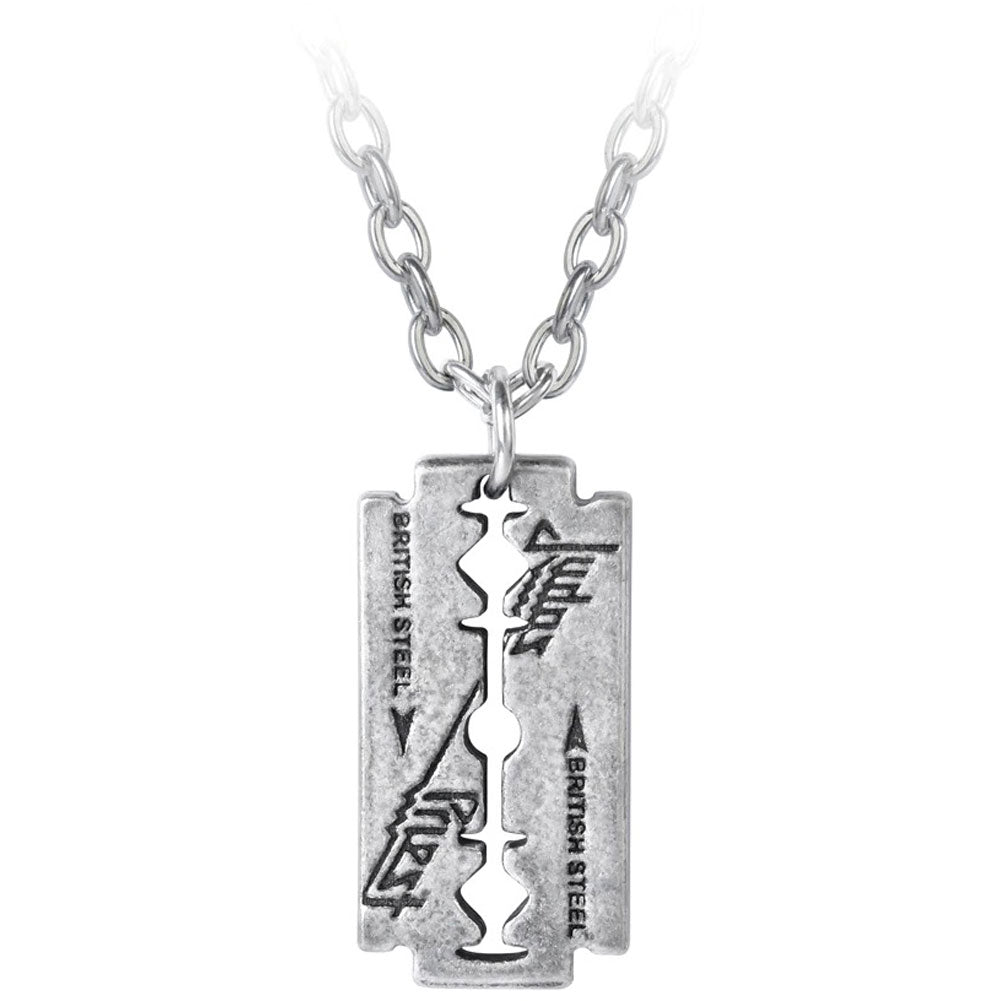 Music Band Judas Priest Necklace Razor Blade Shape Pendant Fashion Link  Chain Shaver Necklace Friendship Gift Jewelry Accessorie - Necklace -  AliExpress