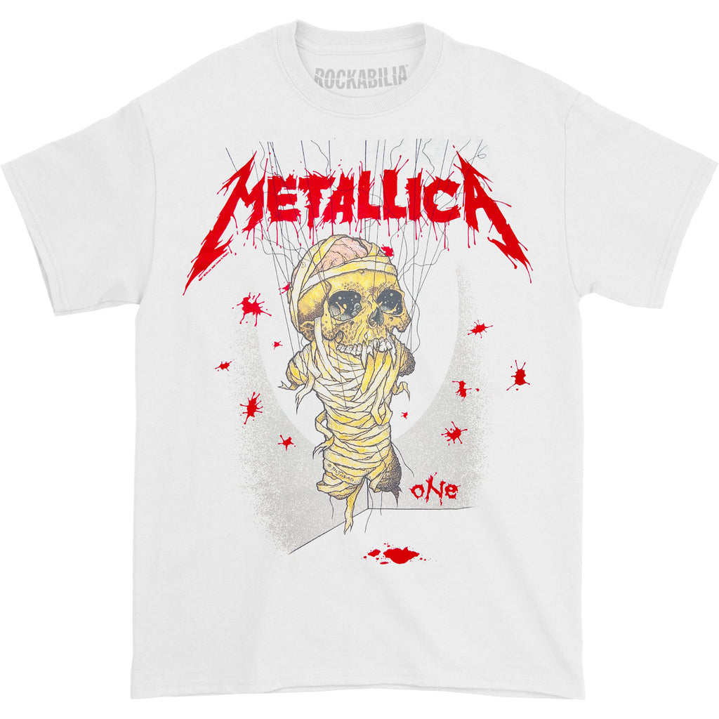 Balling Tarief Portret Metallica One Landmine (Back Print) Slim Fit T-shirt 414002 | Rockabilia  Merch Store