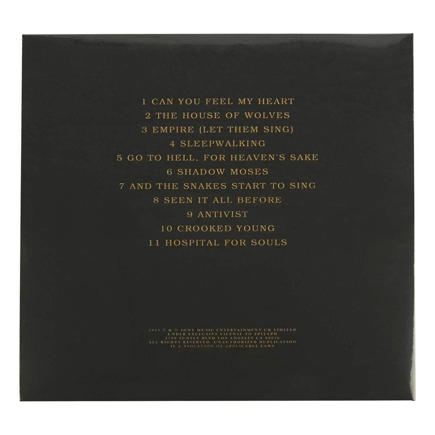 BMTH - Sempiternal LP (Metallic Gold) Vinyl