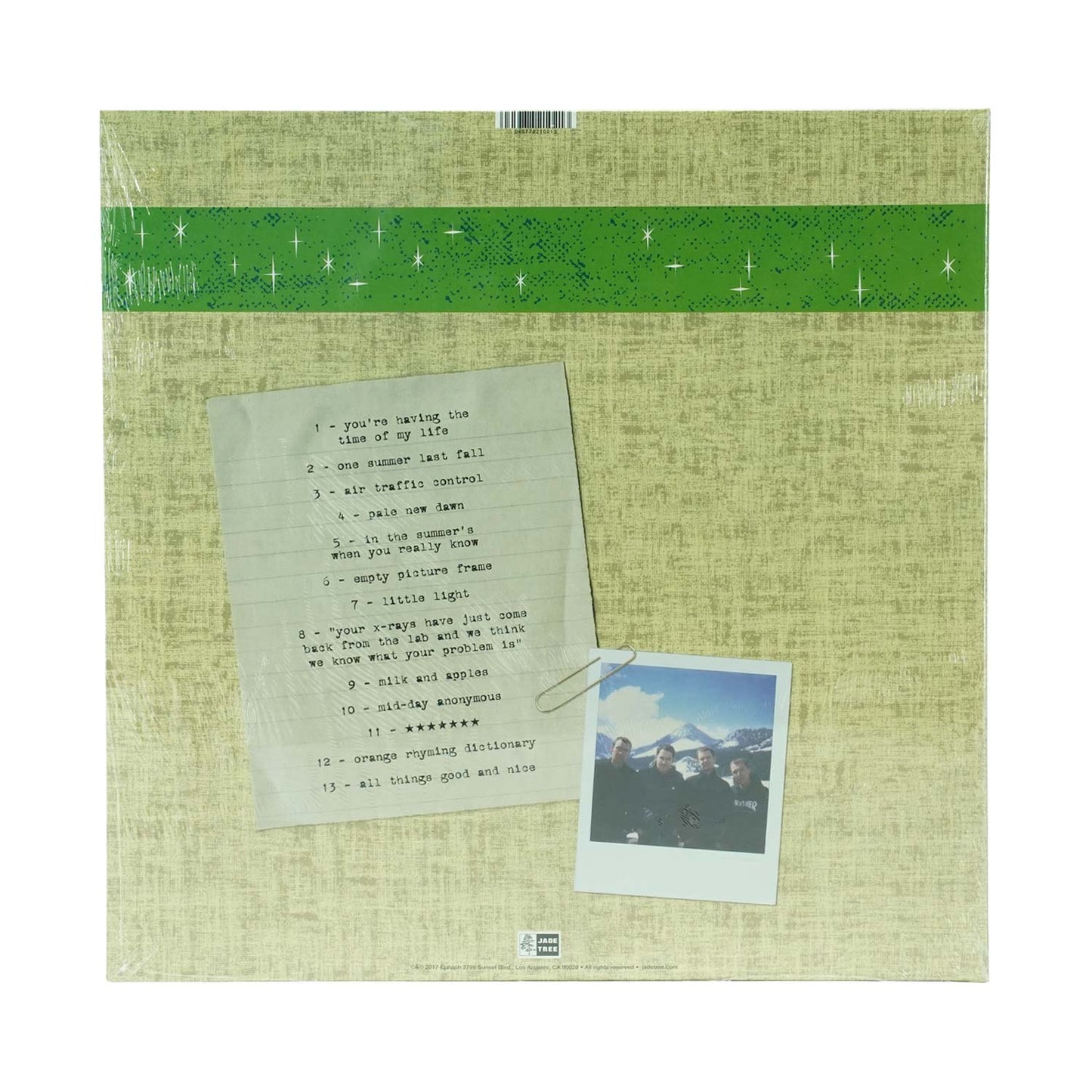 Four Cornered Night 2xLP (Clear/Black) Vinyl