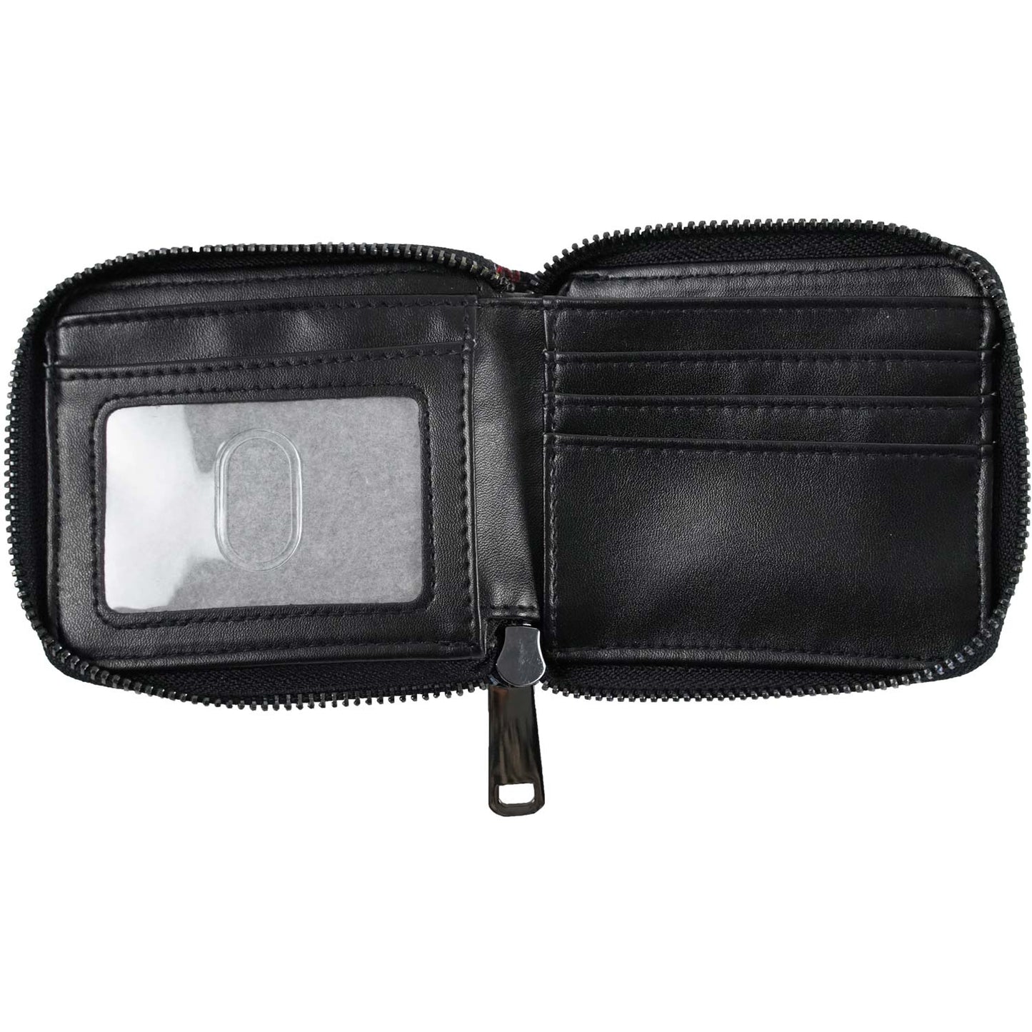 Pentagram Logo Zip Wallet Girls Wallet