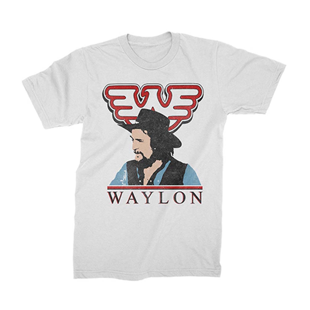 Waylon Jennings Colorized Tee T-shirt