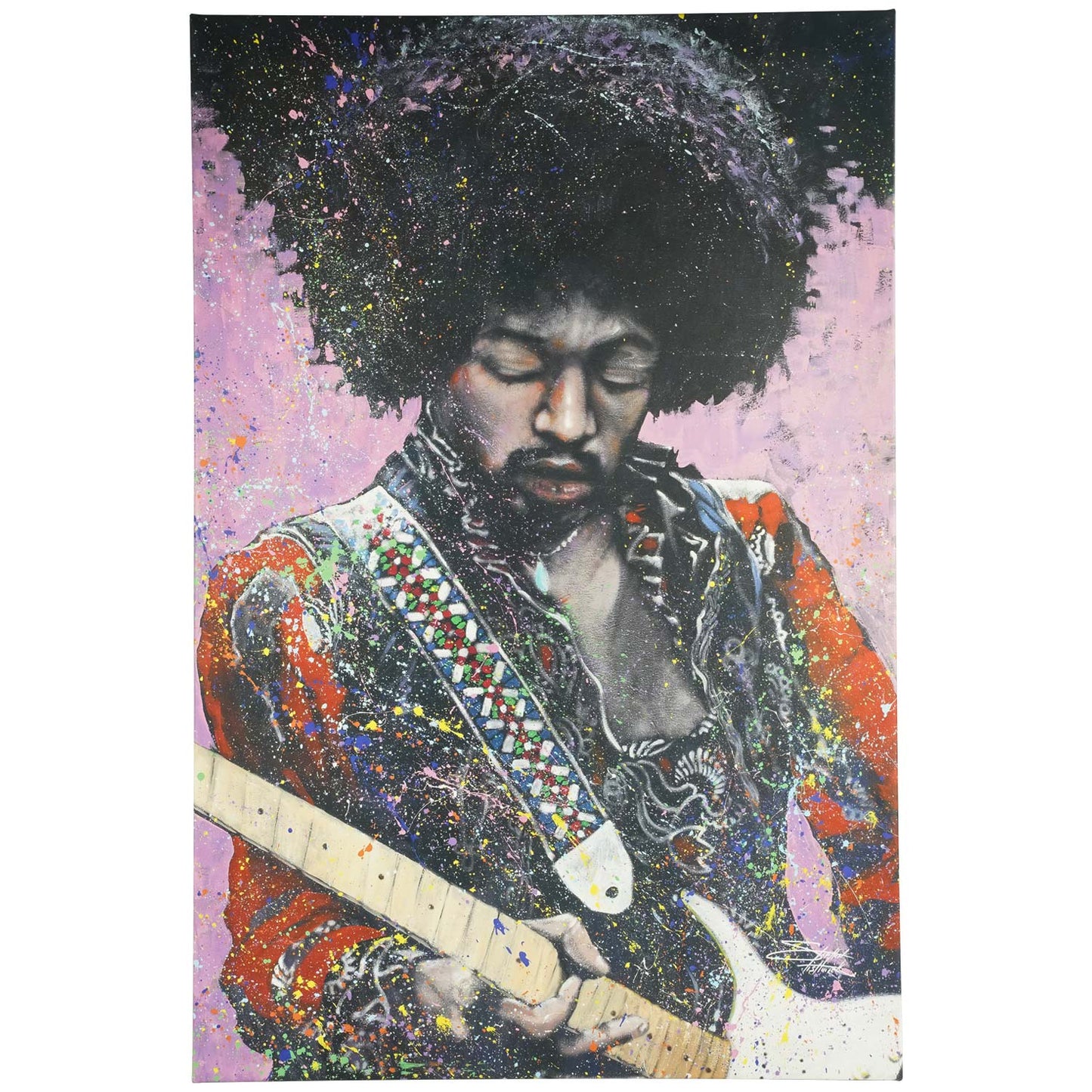 Jimi 24x36 Canvas Art