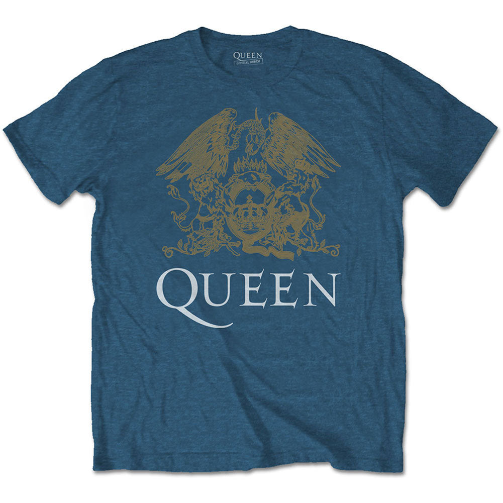Queen Crest Slim Fit T-shirt 414665 Rockabilia Merch Store