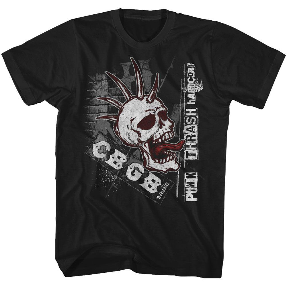 Cbgb Screaming Skull T-shirt