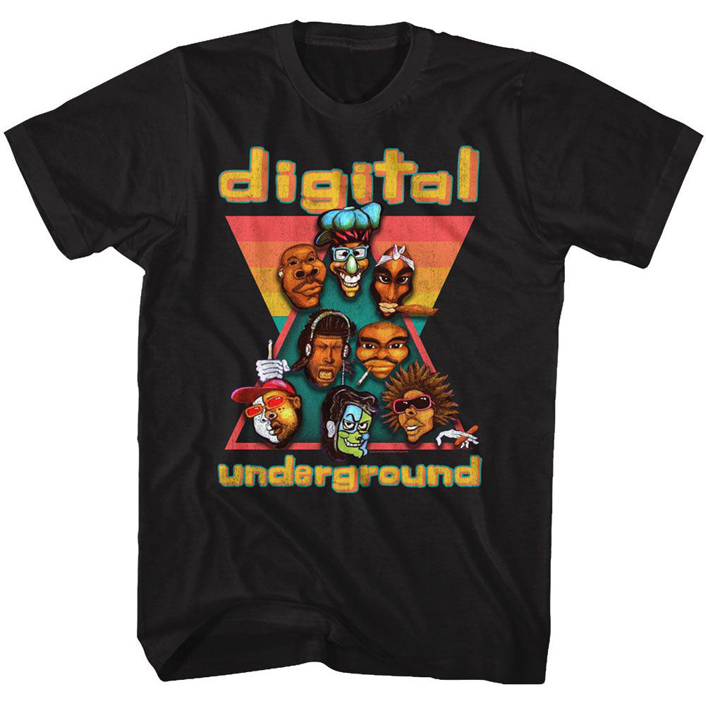 Digital Underground Duheads T-shirt