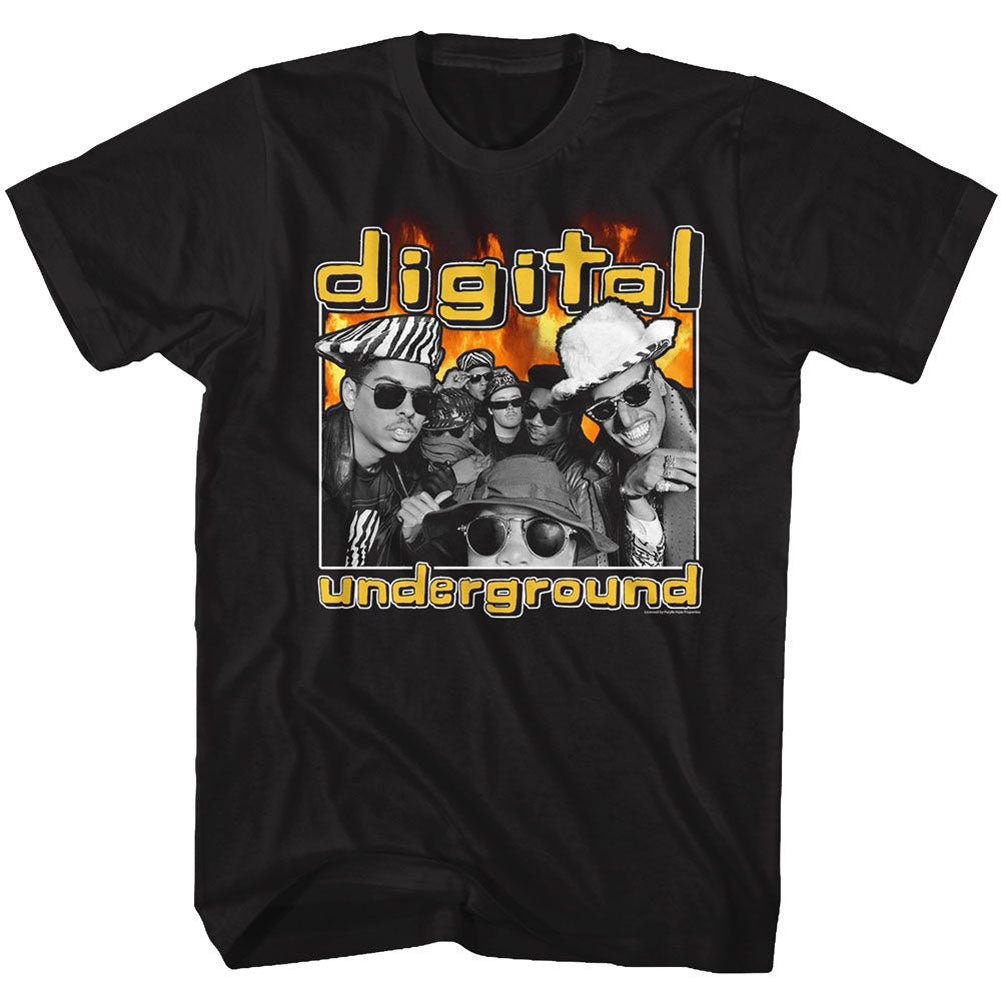 Digital Underground Fiyah T-shirt