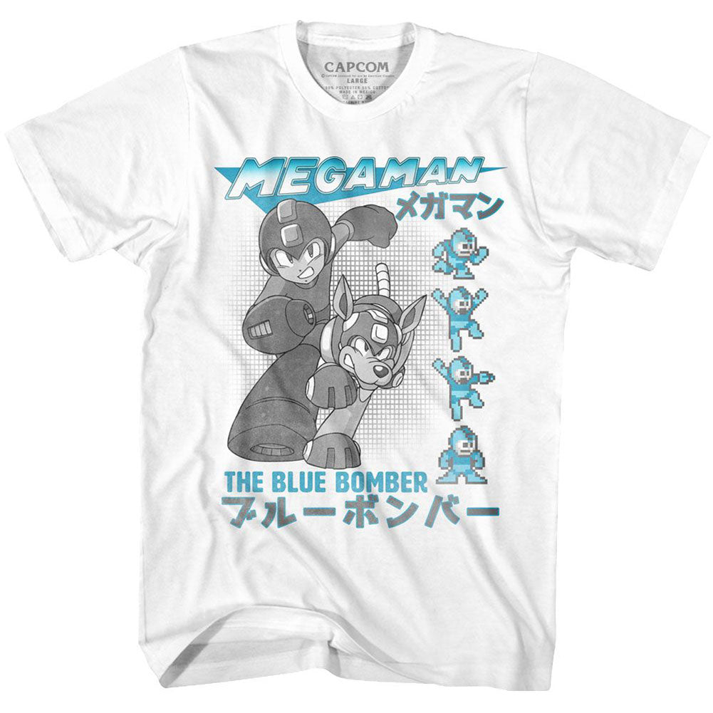 Mega Man Blue Bomber T-shirt