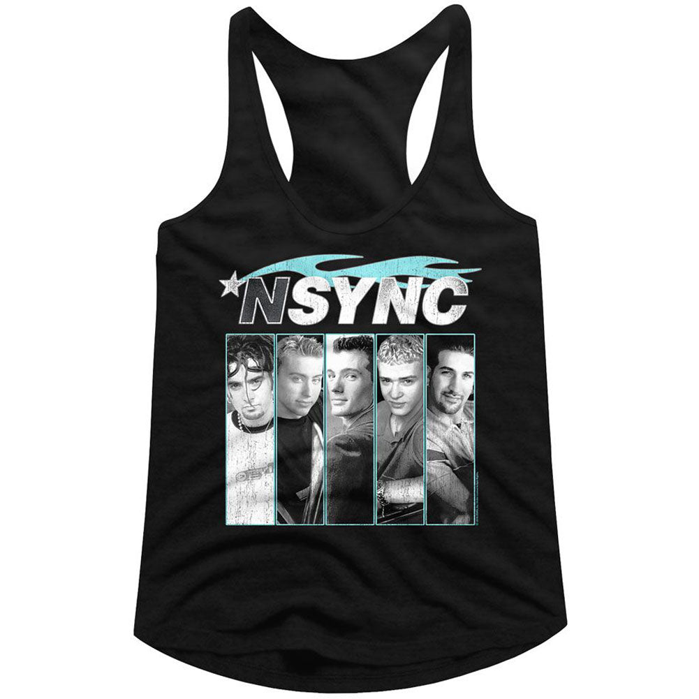 Nsync Blue Flame Junior Top
