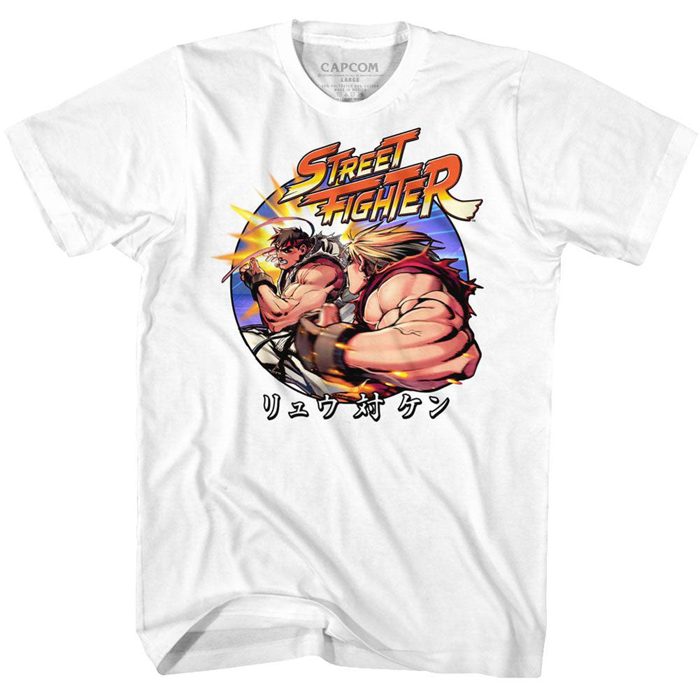 Street Fighter Ryu Vs Ken T-shirt