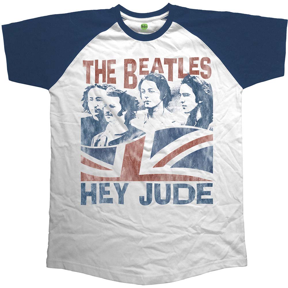 Beatles Hey Jude Windswept Raglan Short Sleeve