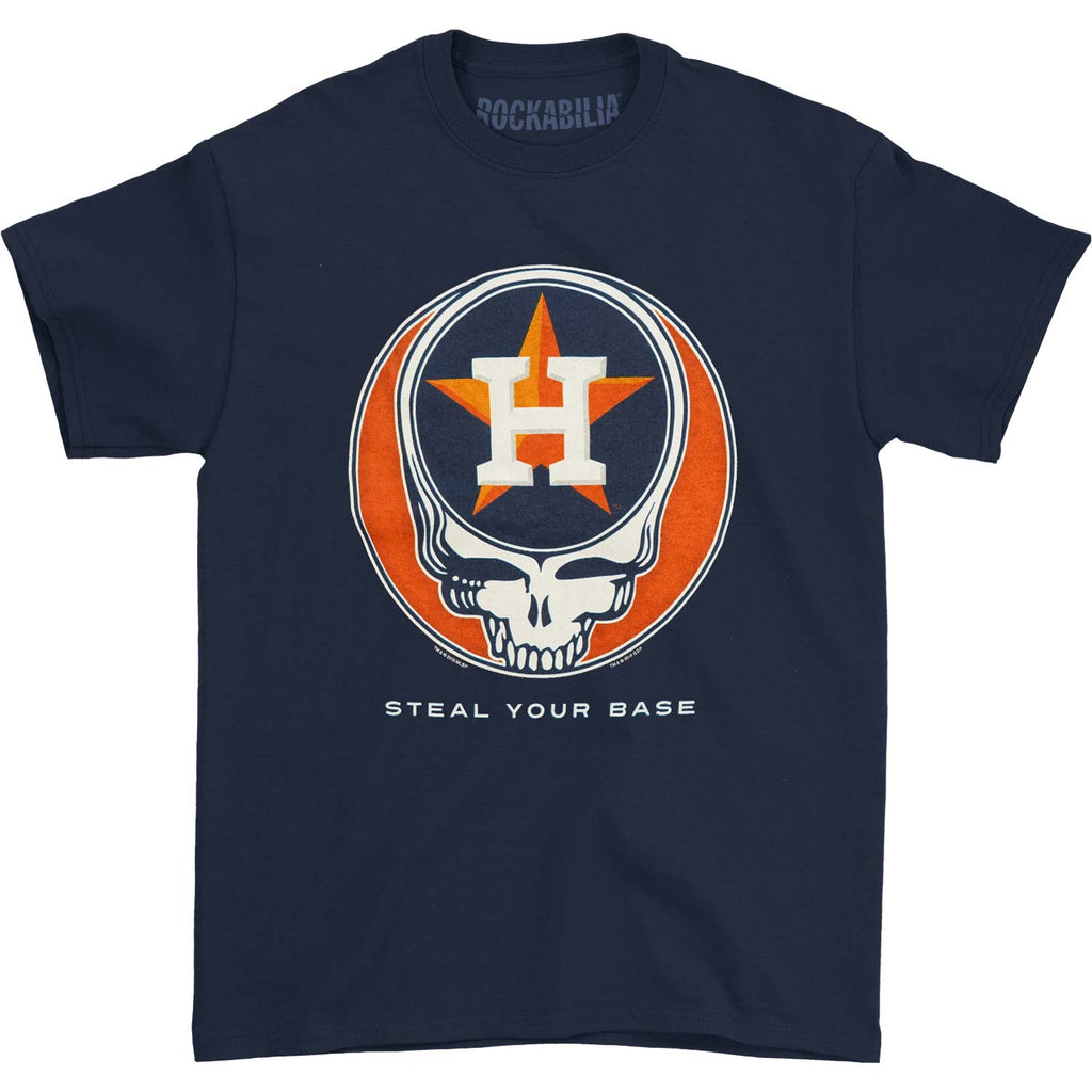 Grateful Dead Houston Astros Steal Your Base Tie Dye T Shirt