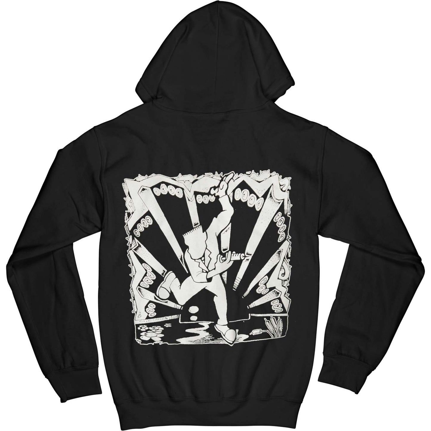 Suicide Machines Zippered Hooded Sweatshirt