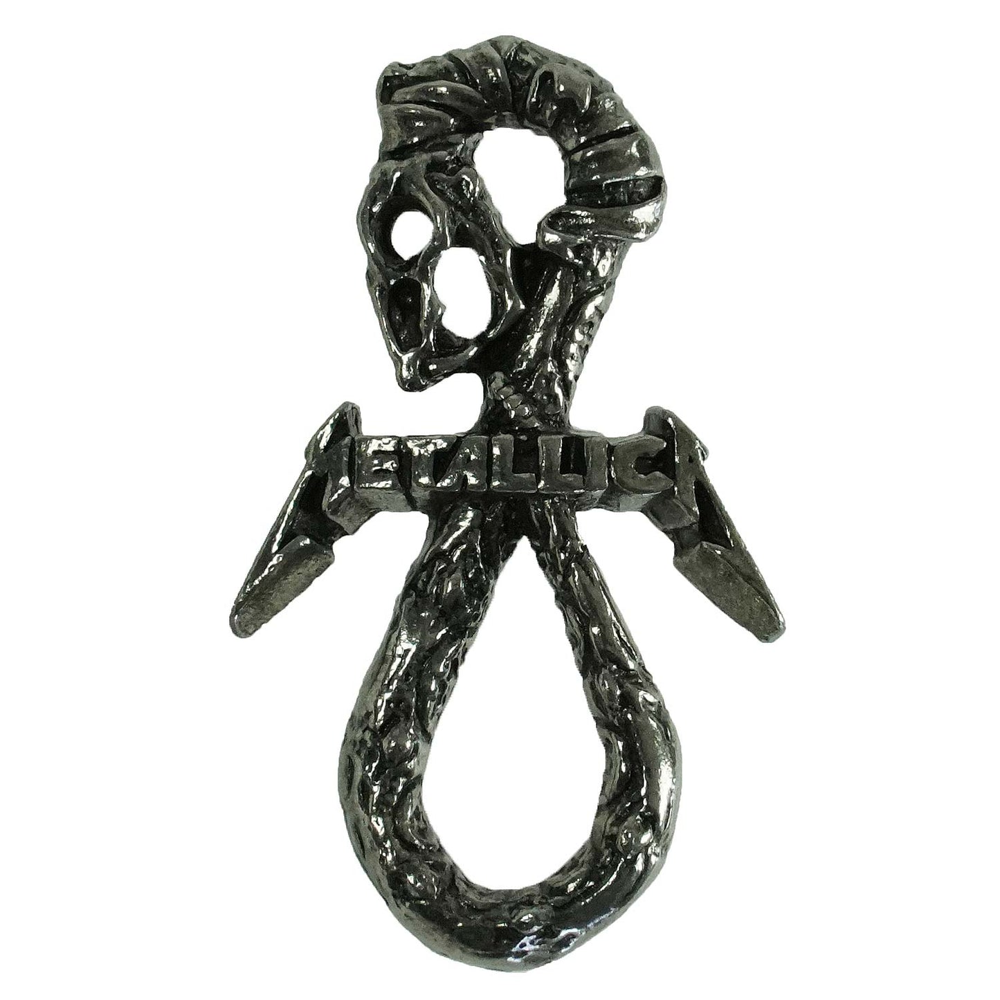 Metallica Snake Pin Badge Pewter Pin Badge