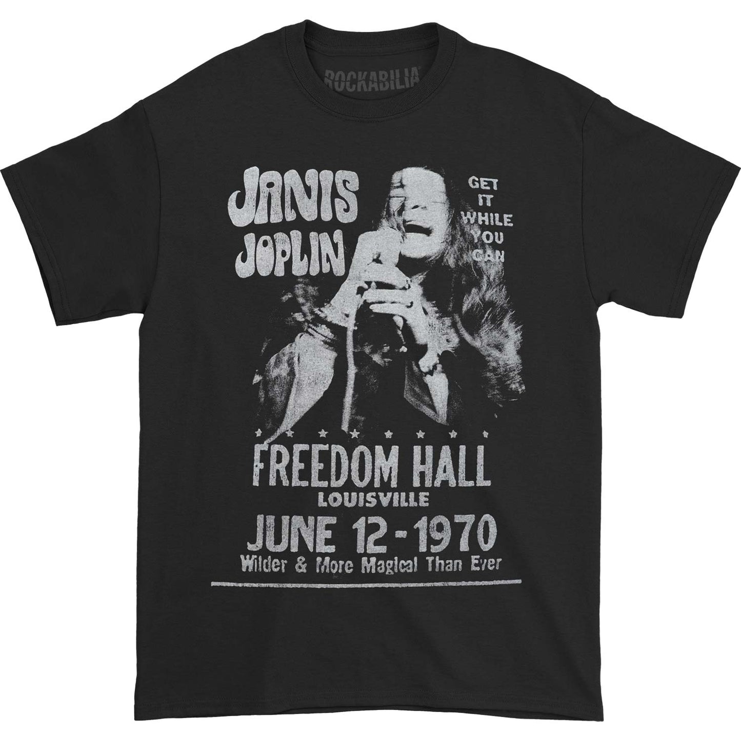 Janis At Freedom Hall T-shirt