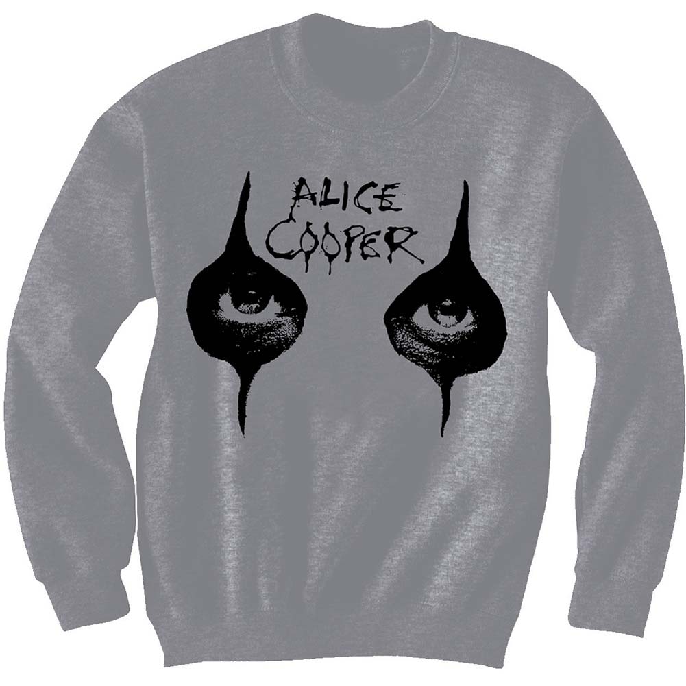 Eyes with Puff Print Finishing Sweatshirt