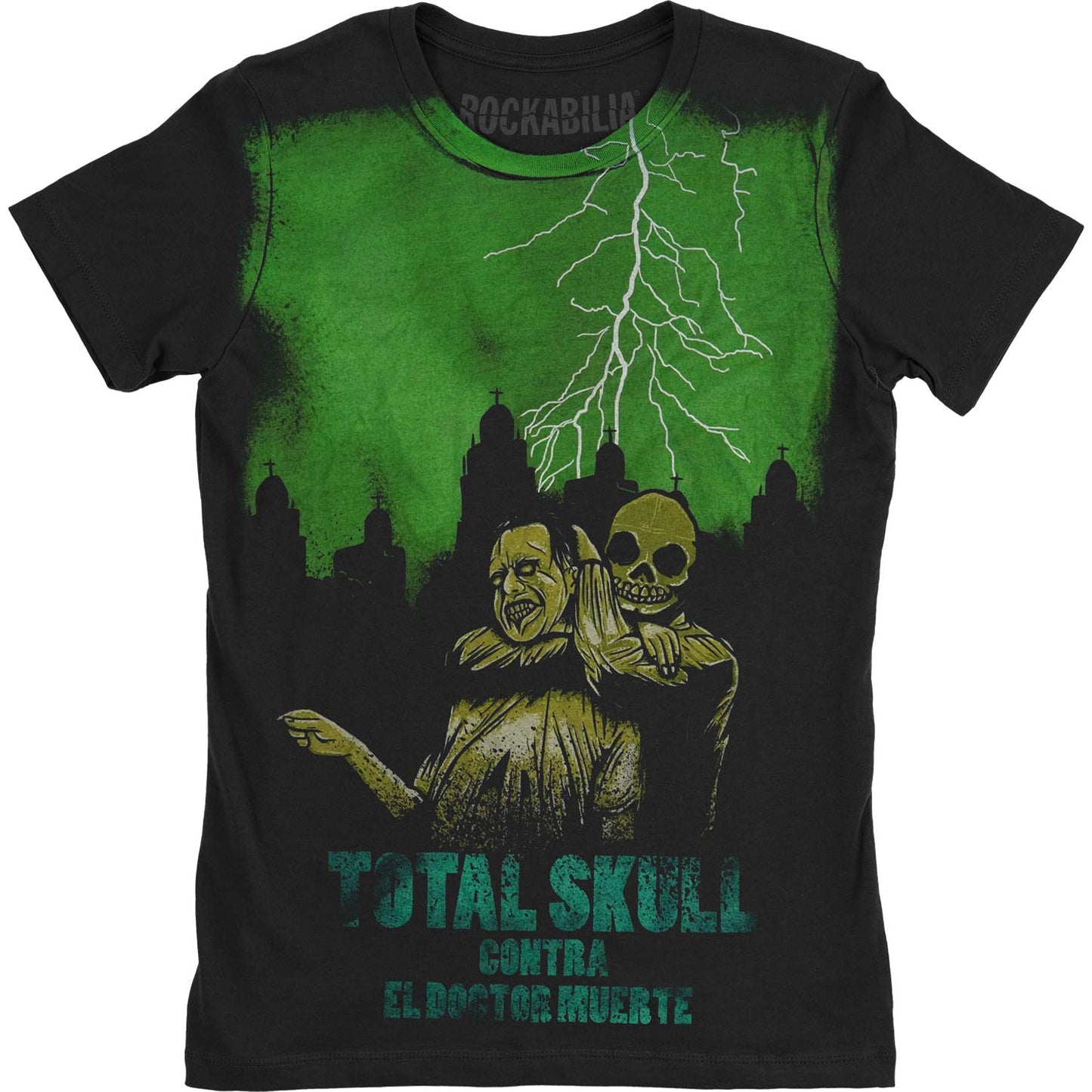 Total Skull (by Sheri Moon Zombie) Doctor Muerto Junior Top