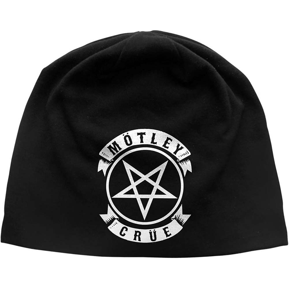 Motley Crue Pentagram Beanie