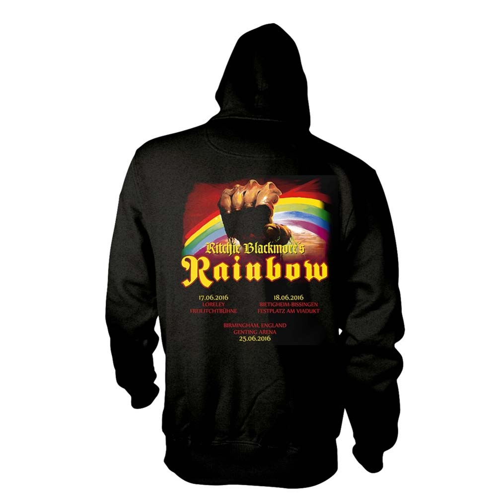 Rainbow Monsters Tour Zippered Hooded Sweatshirt