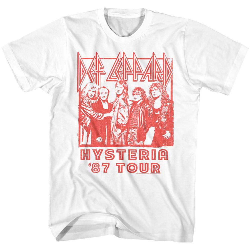 Def Leppard 87 Group Tour T-shirt