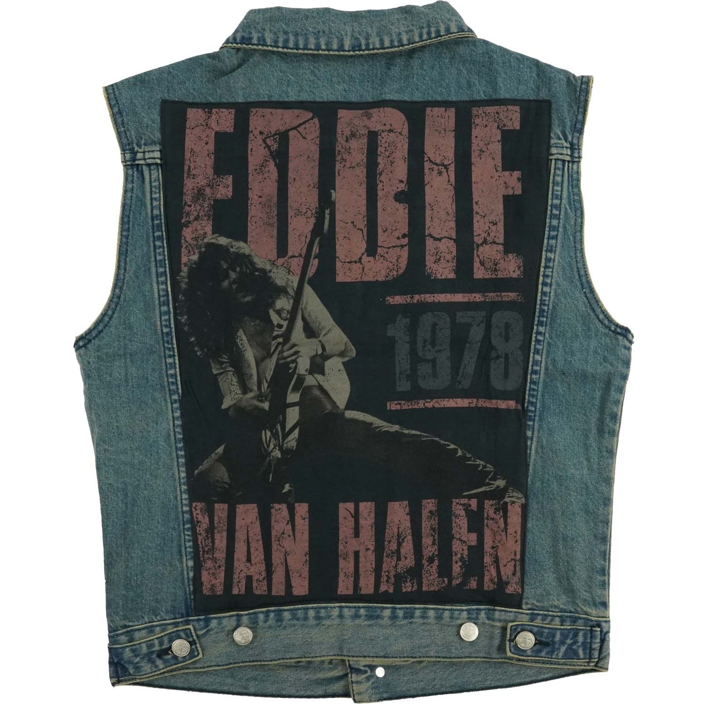 Van Halen EVH Vintage Poster Vest