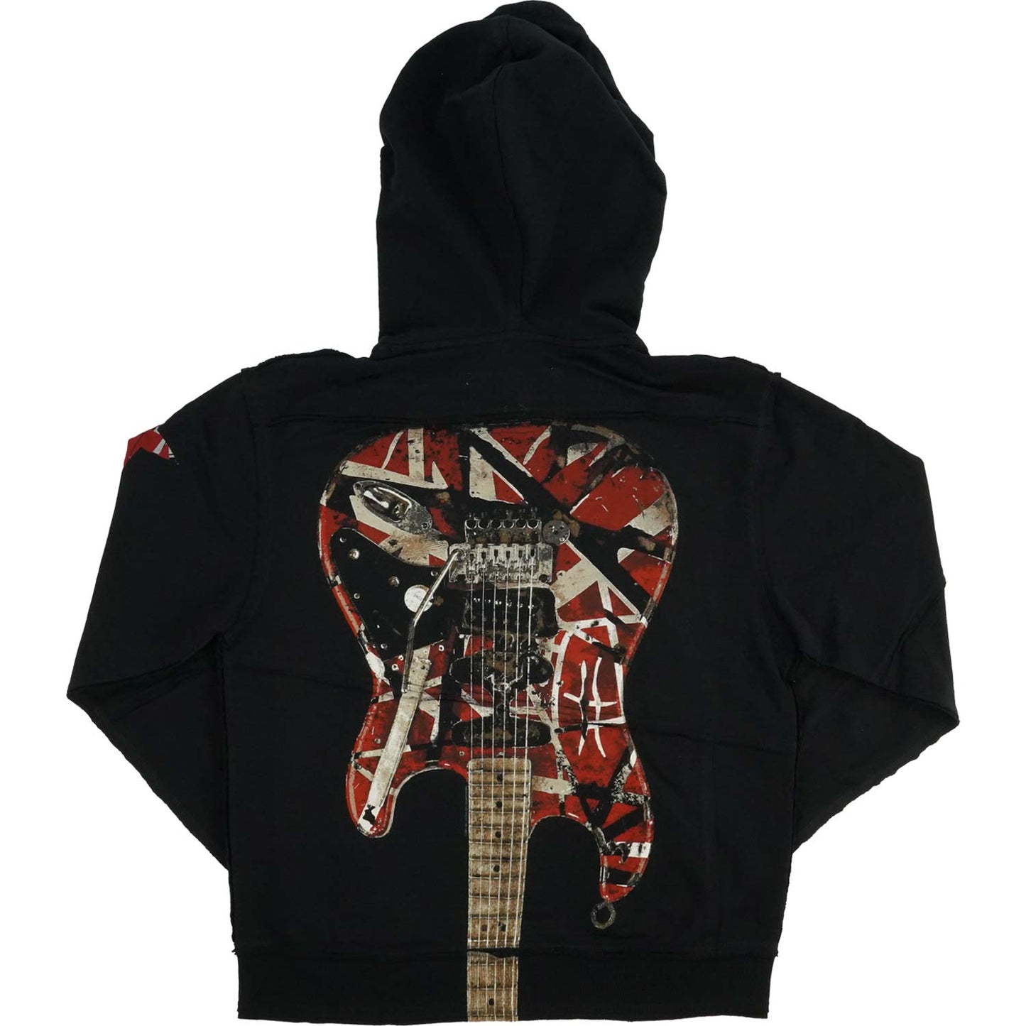 EVH Frankenstein Guitar Hoodie Zippered Hooded Sweatshirt