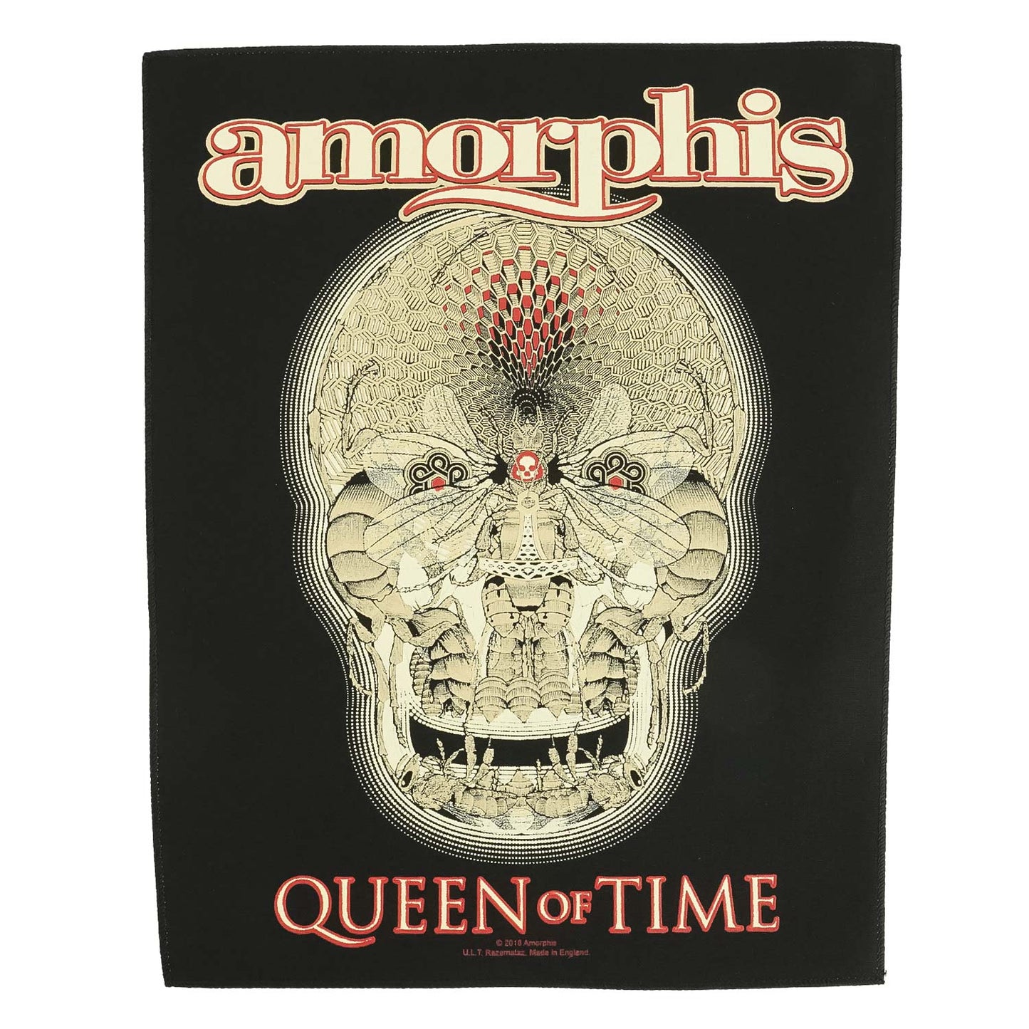 Amorphis Queen Of Time Back Patch